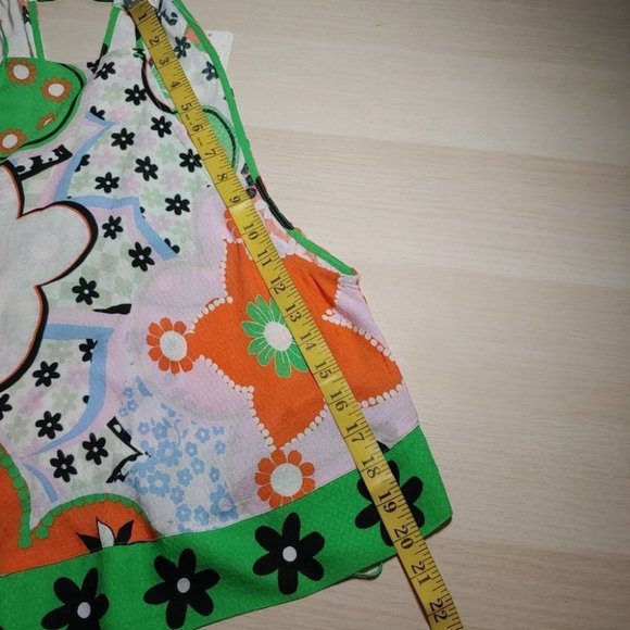 Free People Multicolor Floral Camisole. Worn Once. Good Condition. - Picture 11 of 16